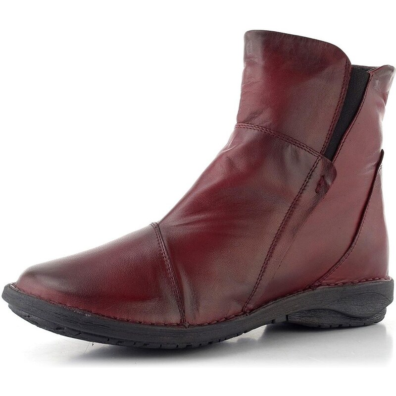 Creator kotník se zipem Siviglia Antique bordo IB 23491 65612322