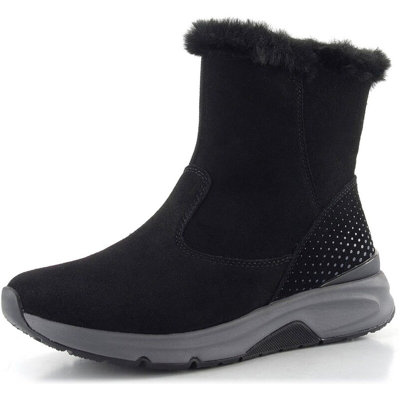 Gabor semišový kotník černý 76.882.47 65612371