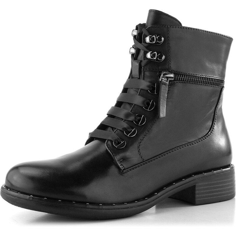 Regarde le Ciel Regarde šněrovací kotník Roxana-04 black 65612388