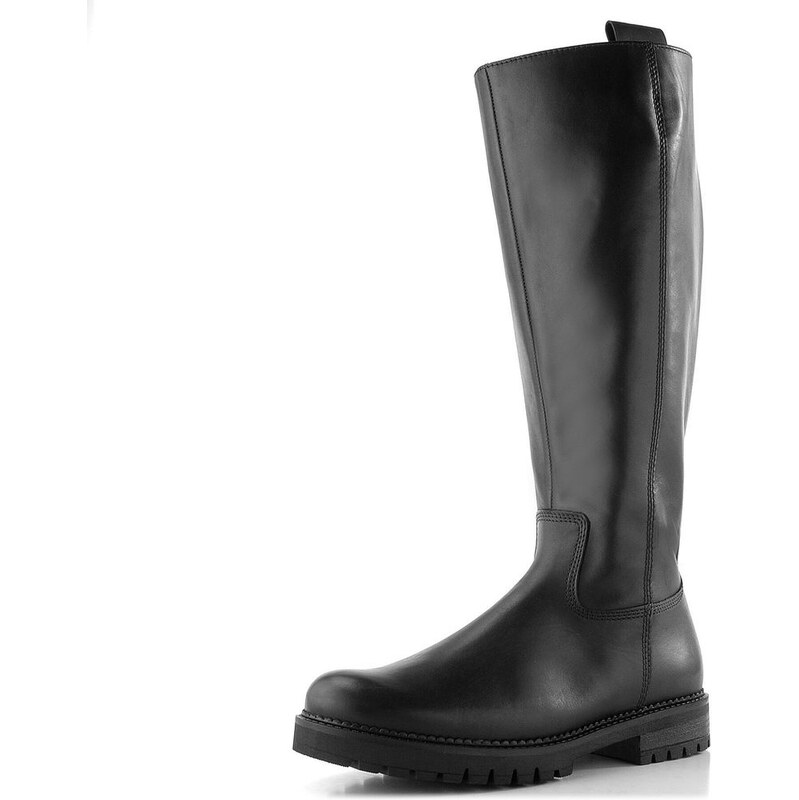 Gabor široké čierne čižmy XL-Vario 72.728.57 65612402