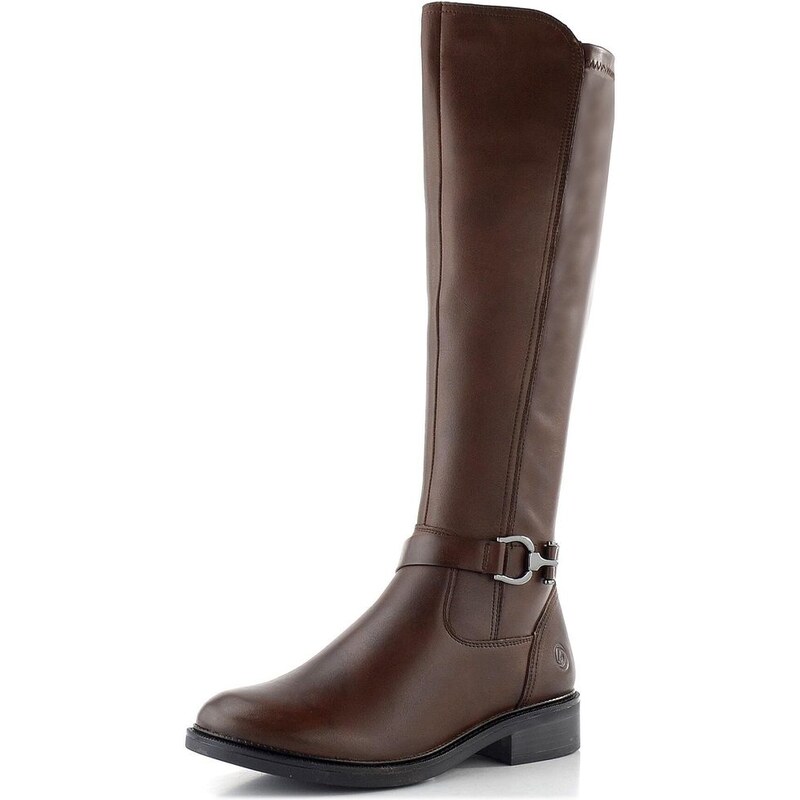 Remonte hnedé hladké čižmy D2W77-25 65612406