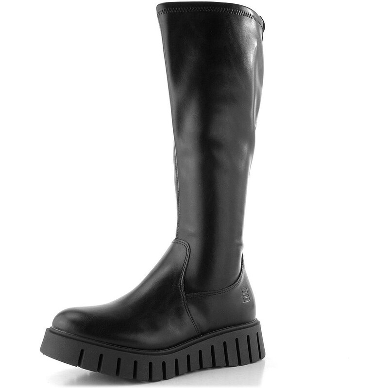 TT.BAGATT hladké čižmy na hrubej podošve čierne D31-AO136-5000 65612409