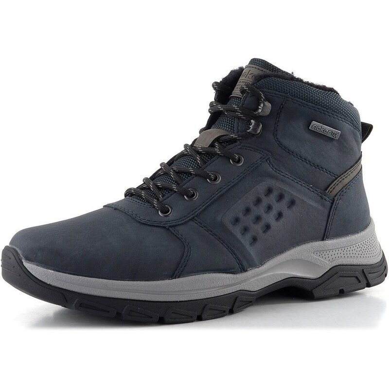 Rieker pánska členková obuv s membránou modrá 30201-14 65612425