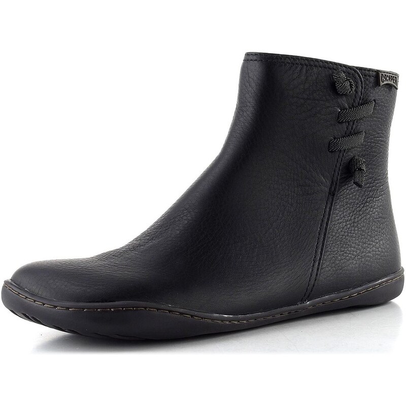 Camper kožený kotník Peu black K400676-004 65612427