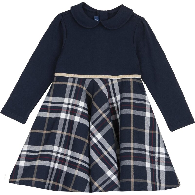 Chicco Šaty tmavomodrá / sivá / tmavočervená / biela 65882548