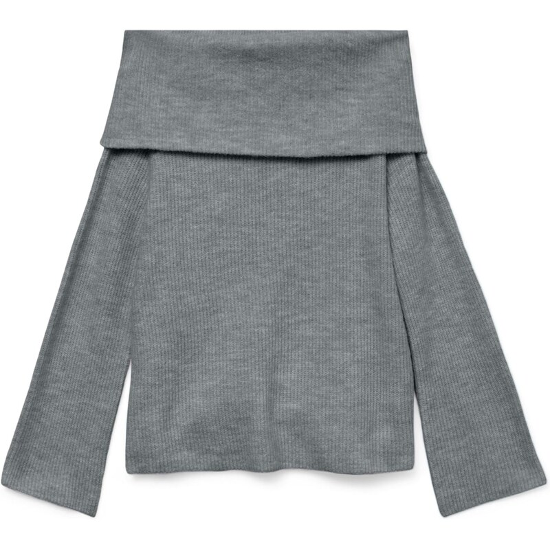 VERO MODA Sveter ERA sivá melírovaná 65883163