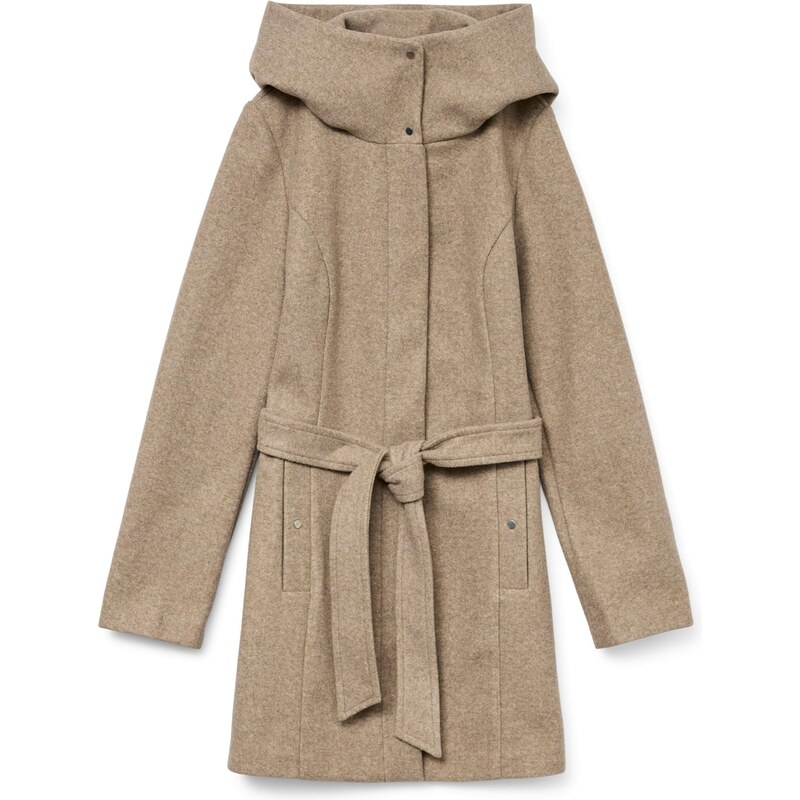 VERO MODA Prechodný kabát svetlohnedá 65905635