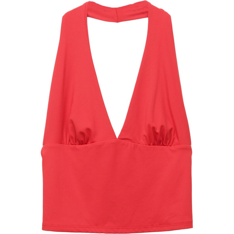Pull&Bear Top krvavo červená 65886588