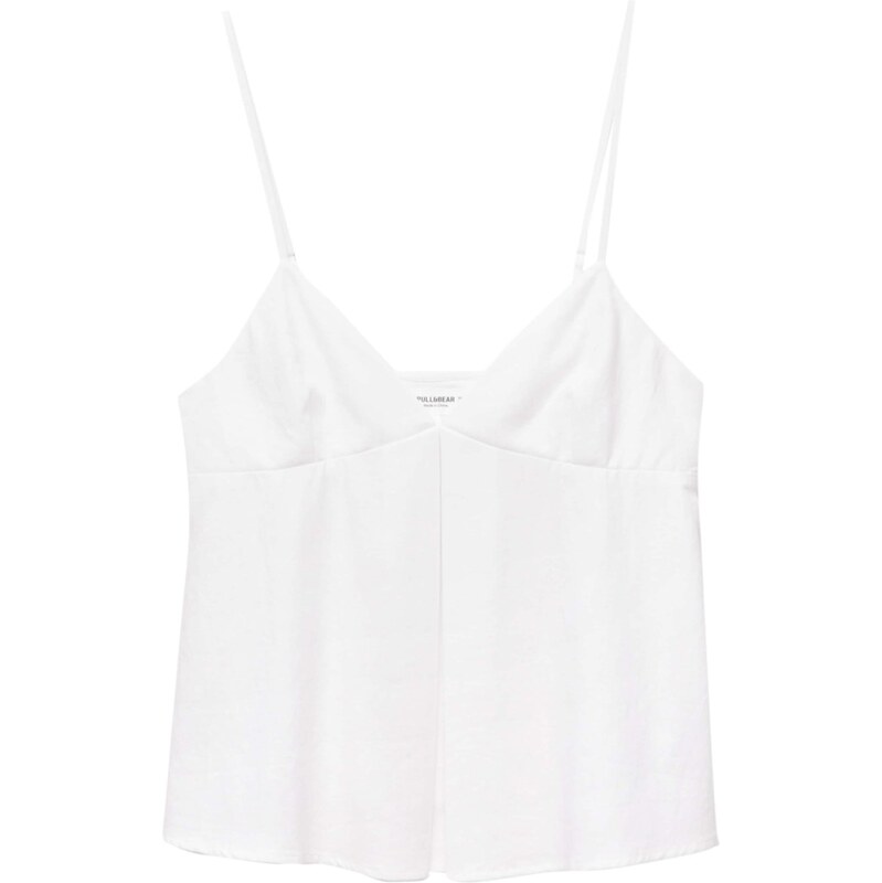 Pull&Bear Top biela 65886582