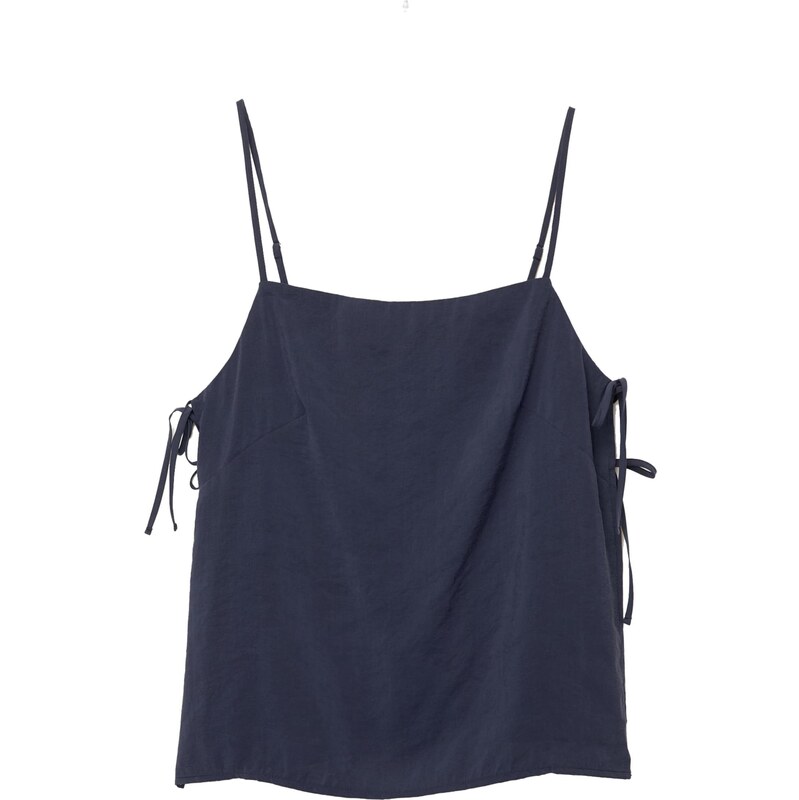Pull&Bear Top námornícka modrá 65886585