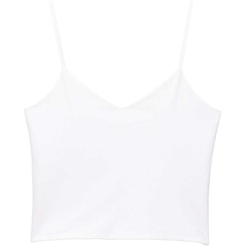 Pull&Bear Top šedobiela 65886851