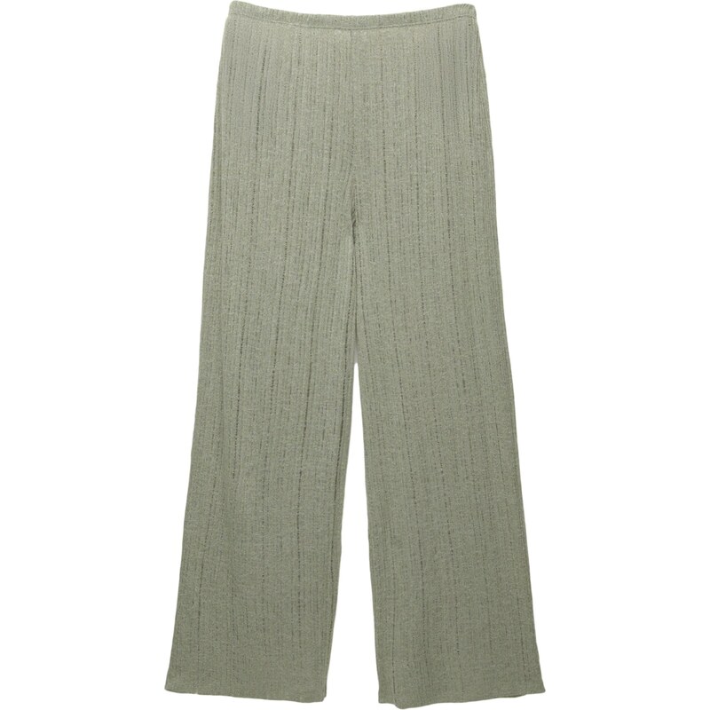 Pull&Bear Nohavice svetlozelená 65886906