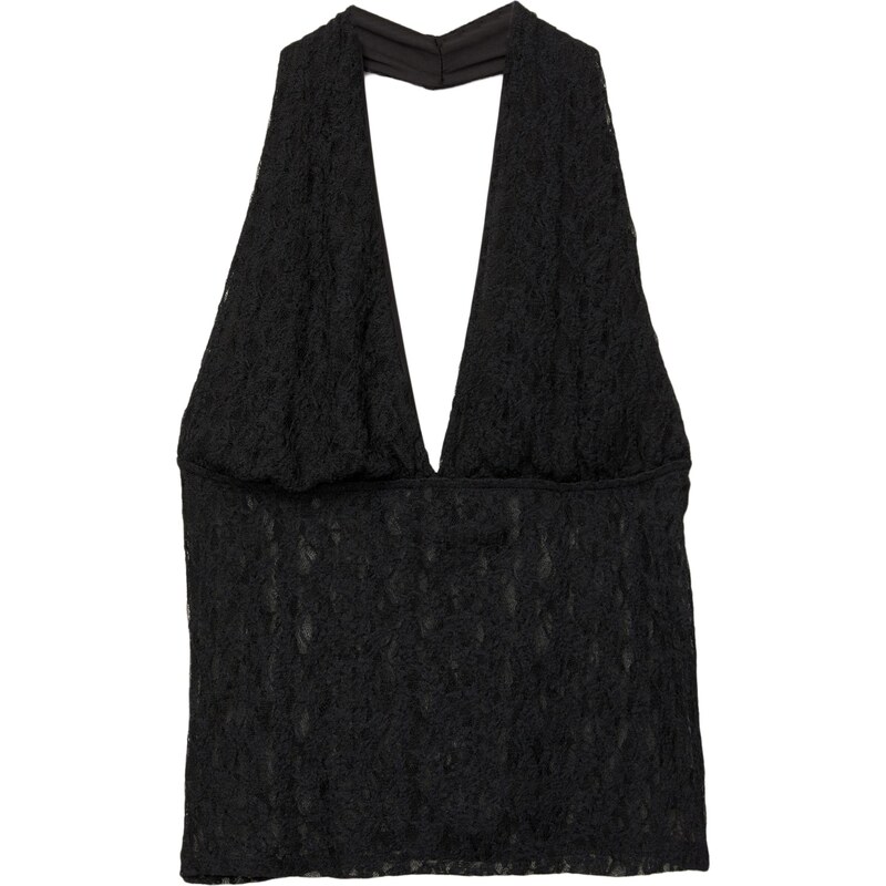 Pull&Bear Top čierna 65886963