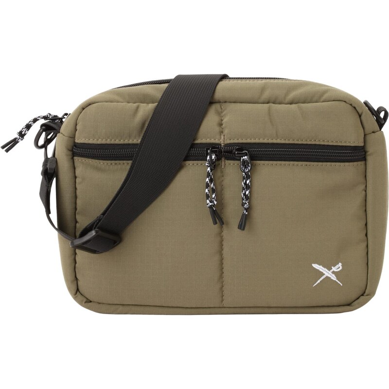 Iriedaily Taška cez rameno Ribtouch Side olivová 66008713