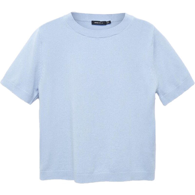 MANGO Sveter Taurus svetlomodrá 65887347