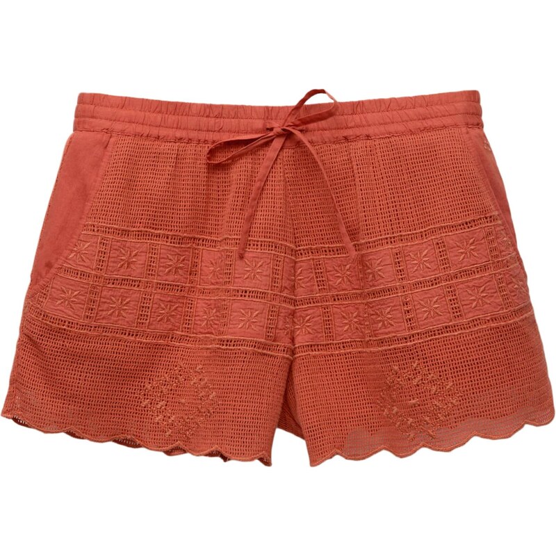 Pull&Bear Nohavice červená 65887474