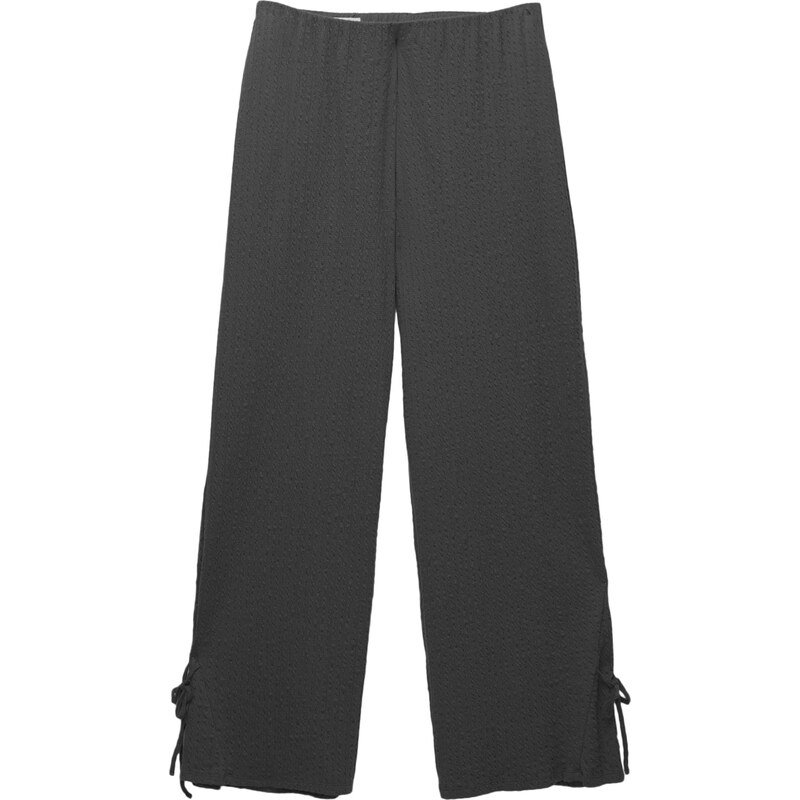 Pull&Bear Nohavice tmavosivá 65887594