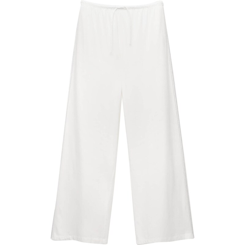 Pull&Bear Nohavice biela 65887628