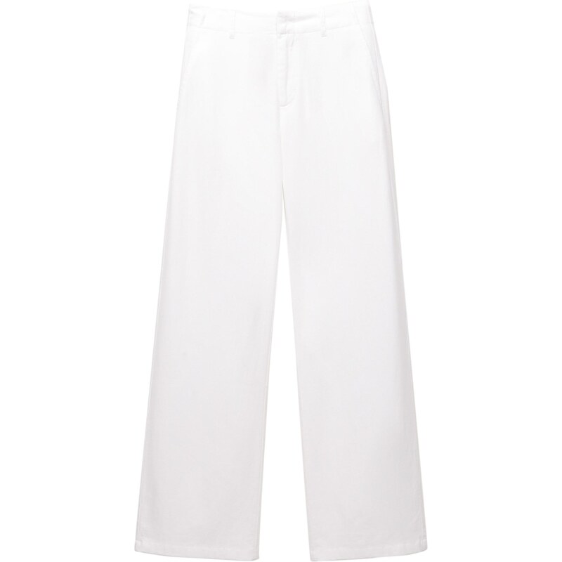 Pull&Bear Nohavice biela 65887831