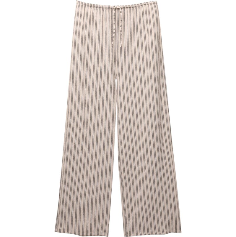 Pull&Bear Nohavice nebielená / sivá 65888180