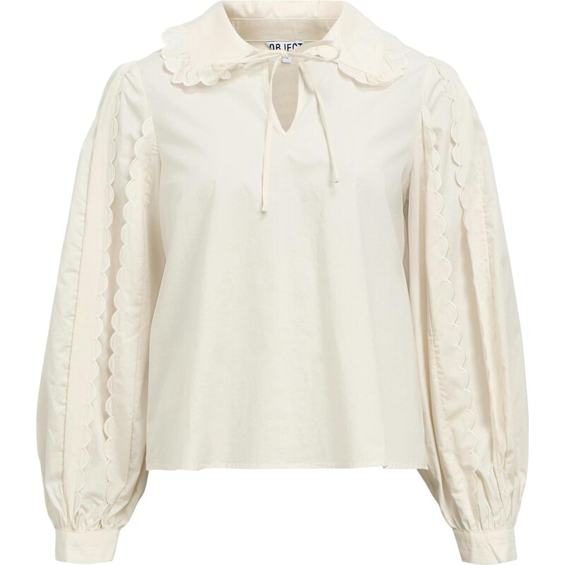 OBJECT Blúzka OBJHOPE biela ako vlna 65889526