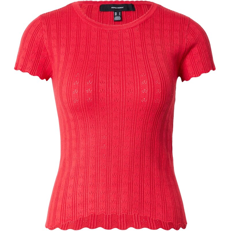 VERO MODA Sveter WILLOW červená 65889600