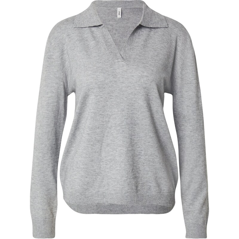 ONLY Sveter IBI sivá melírovaná 65890247