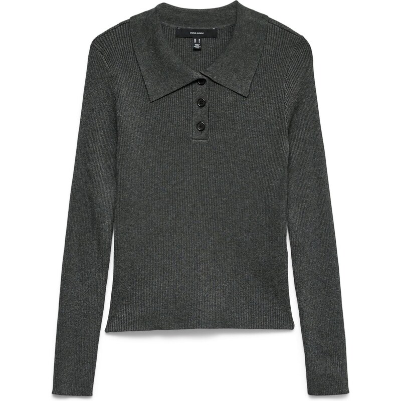 VERO MODA Sveter VMSILJERIB antracitová 65890337