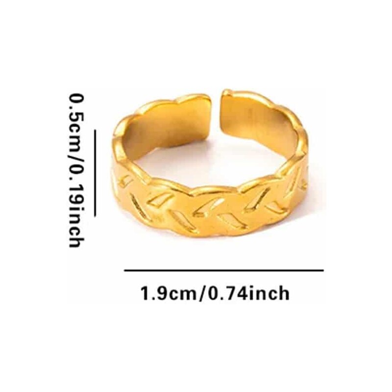 Oceľový prsteň Glare 320 65611863