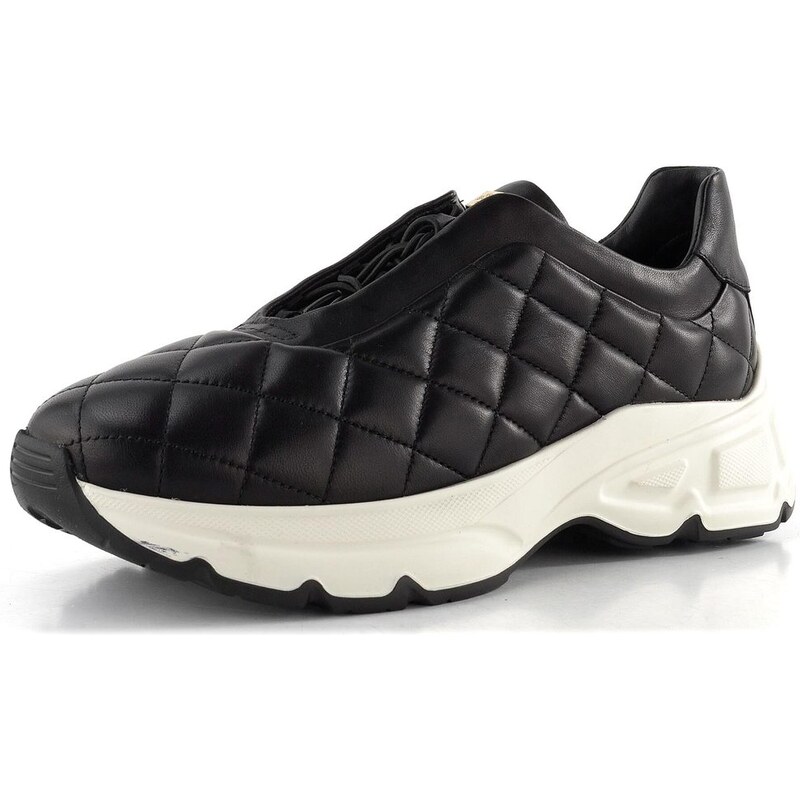 Högl kožené poltopánky so vzorom čierne 0-105330-0100 65611936