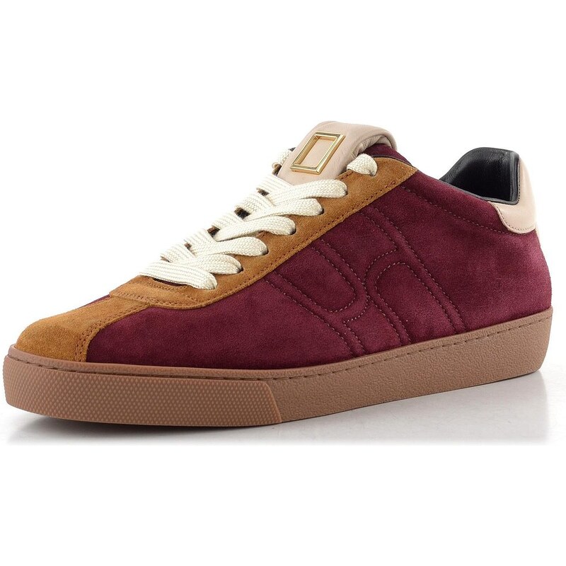 Högl sneakers poltopánky cabernet/camel 0-100332-4411 65612059
