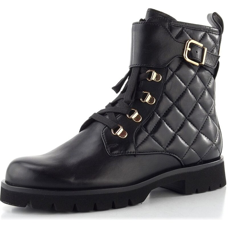 Högl luxusní šněrovací kotník černý 0-101540-0100 65612253