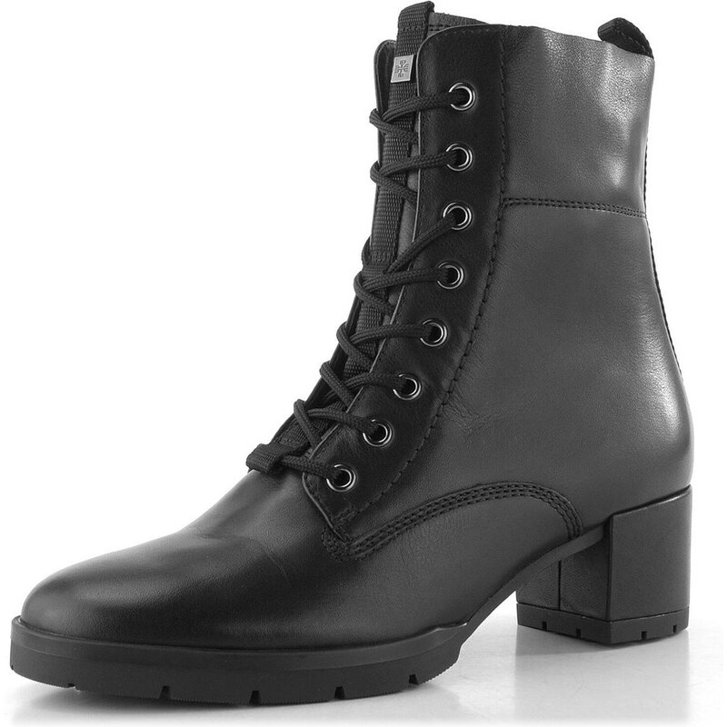 Högl hladký šněrovací kotník černý 0-134833-0100 65612256