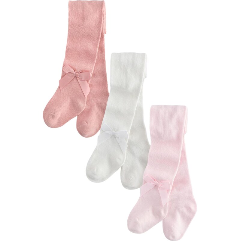 Next Pančuchy broskyňová / ružová / biela 65663354