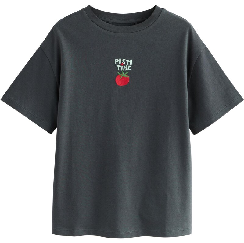 Next Tričko antracitová / zelená / mätová / krvavo červená 65891966