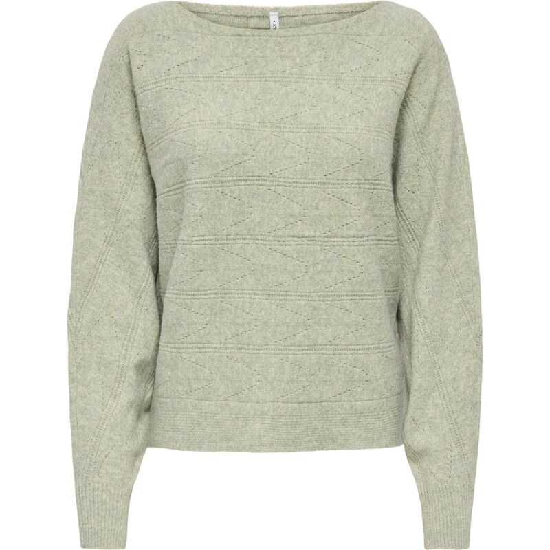 ONLY Sveter ONLJEANETT pastelovo zelená 65892016