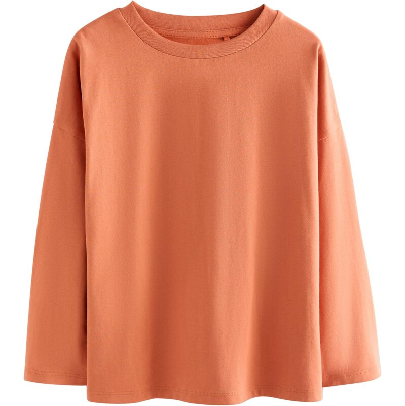 Next Tričko hrdzavohnedá 65892566