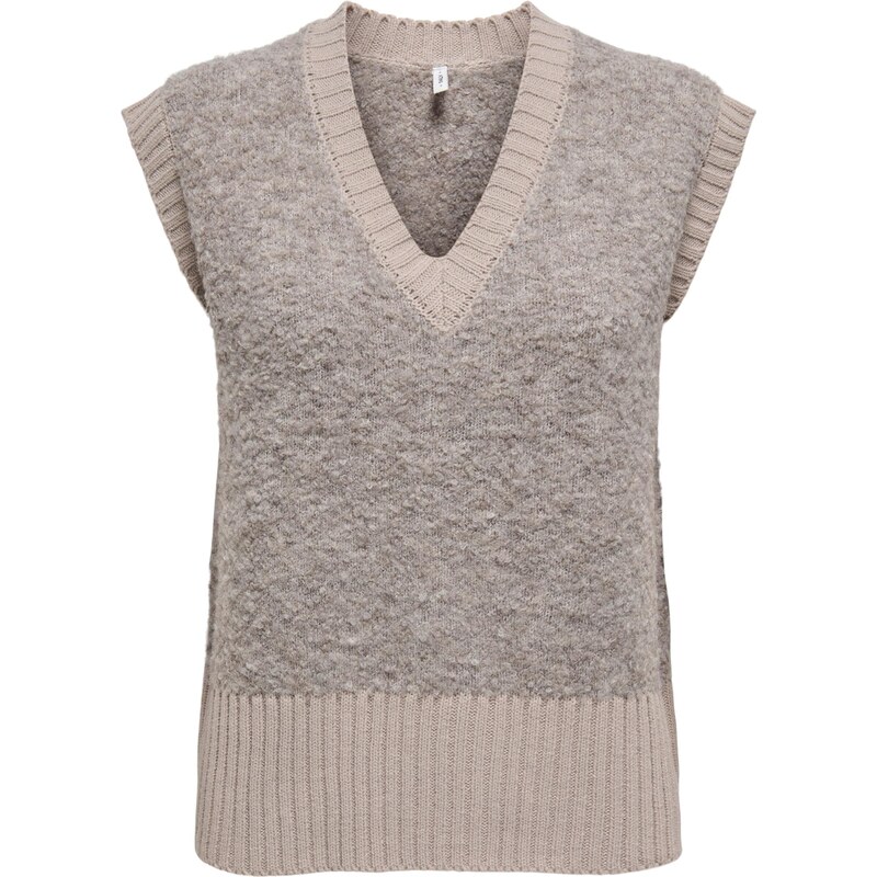 ONLY Sveter ONLCILLE tmavobéžová 65892820