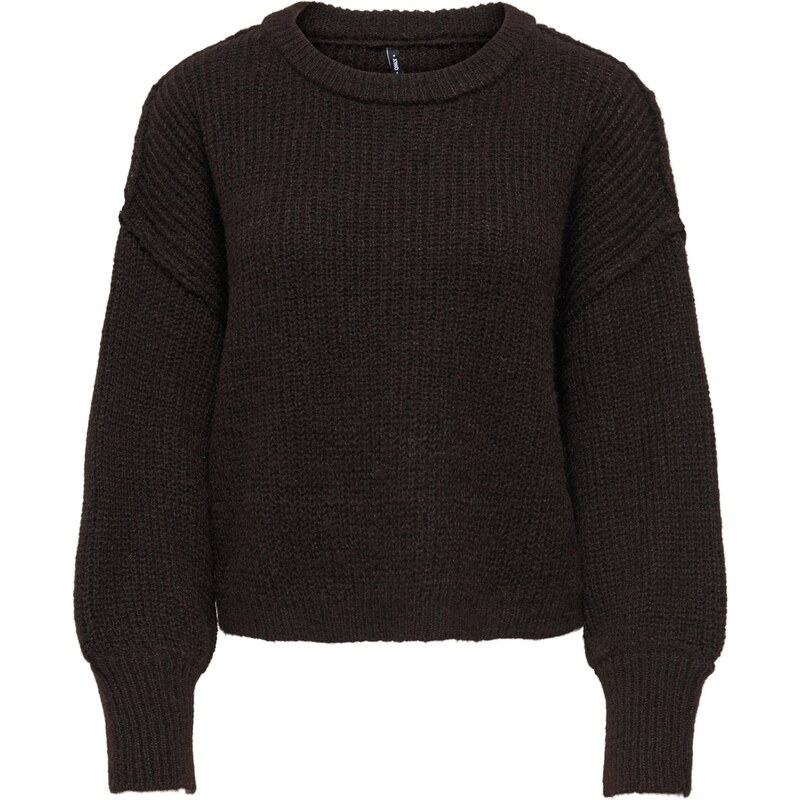 ONLY Sveter ONLMALLY čokoládová 65892857