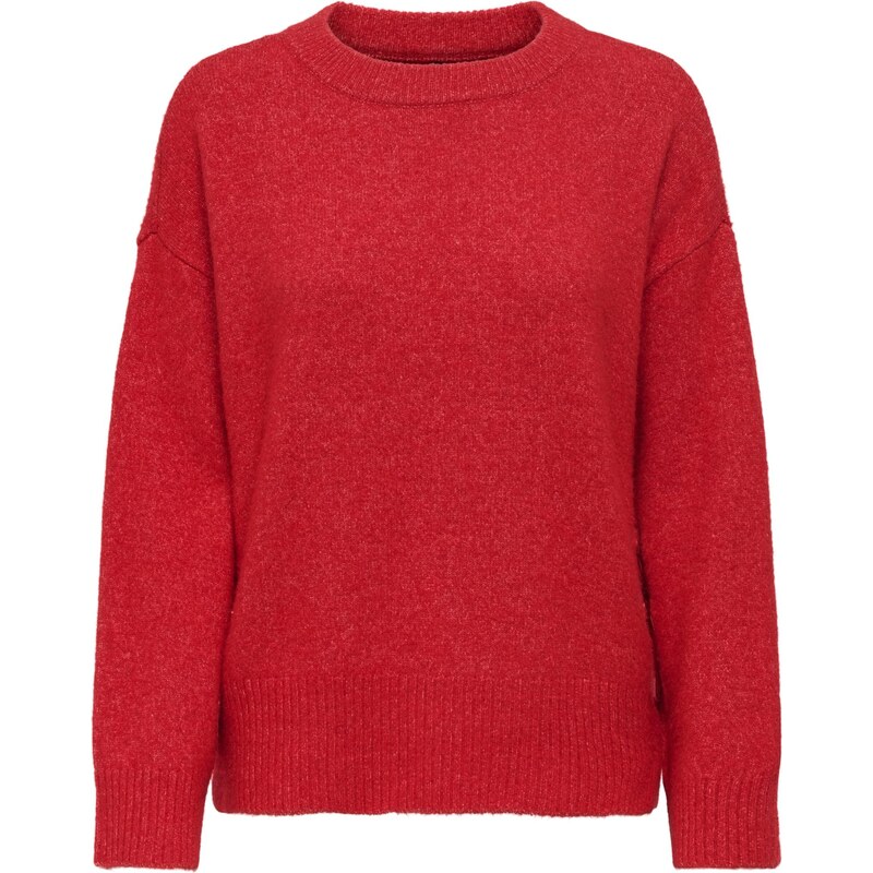 ONLY Sveter ONLRENE červená 65892963