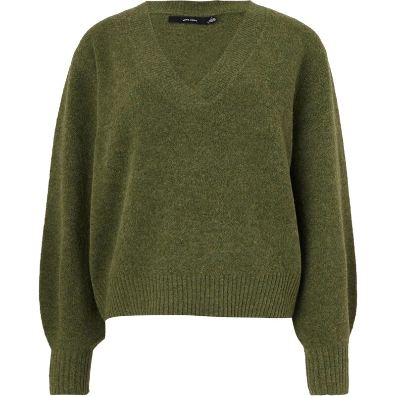 VERO MODA Sveter VMBoom olivová 65893747