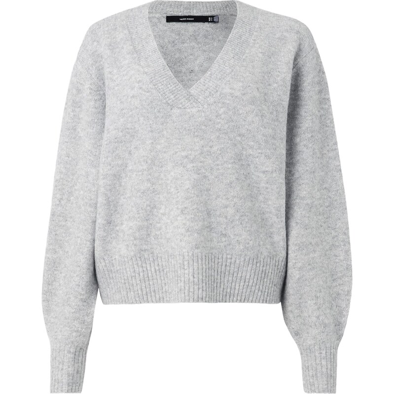 VERO MODA Sveter VMBoom svetlosivá 65893750