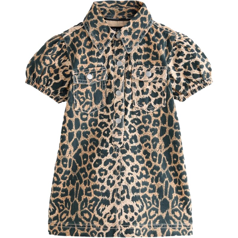 smALLSAINTS Šaty Jackie hnedá / svetlohnedá / čierna 65894007