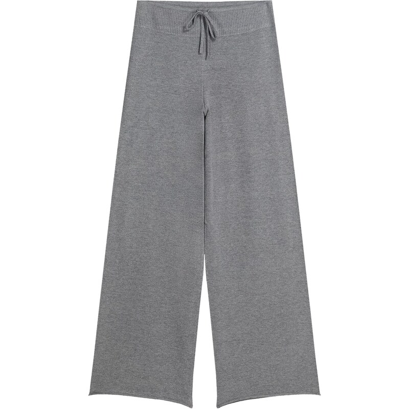 Bershka Nohavice sivá 65894700