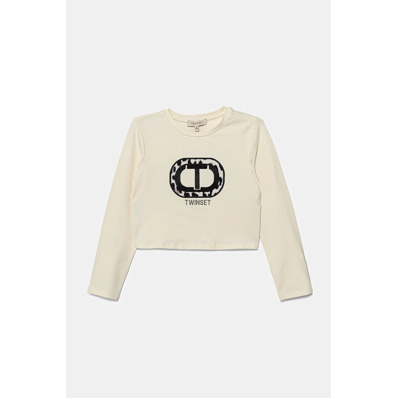 Detské tričko s dlhým rukávom Twinset 65613538