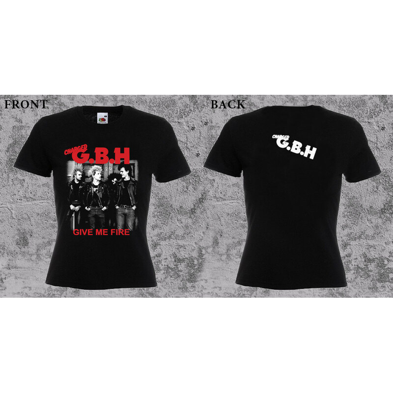 Fruit of the Loom GBH - Give me Fire (dámske tričko) 65613739