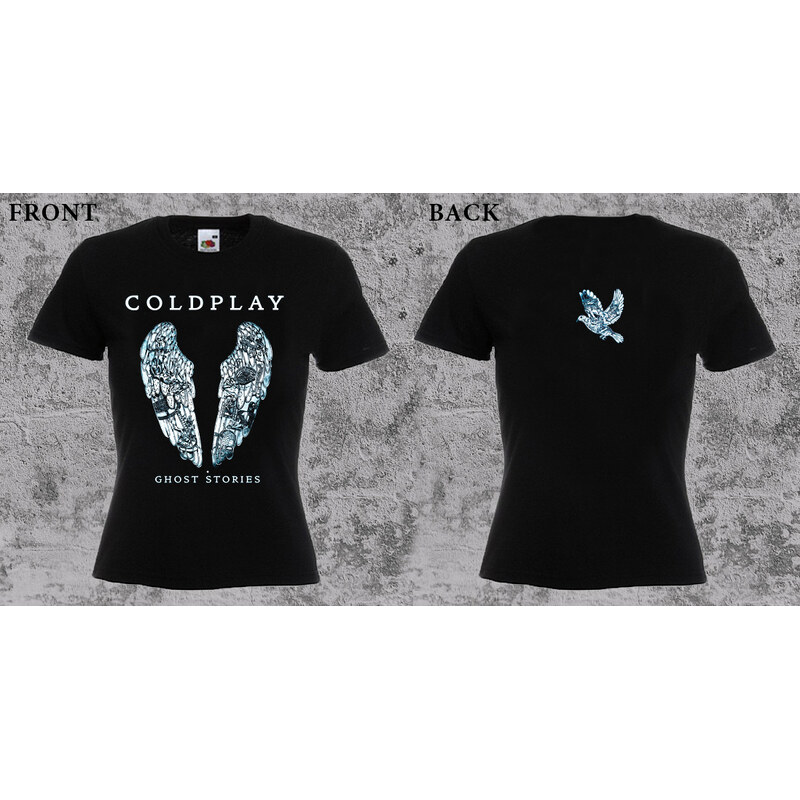 Fruit of the Loom Coldplay - Ghost Stories (dámske tričko) 65613897