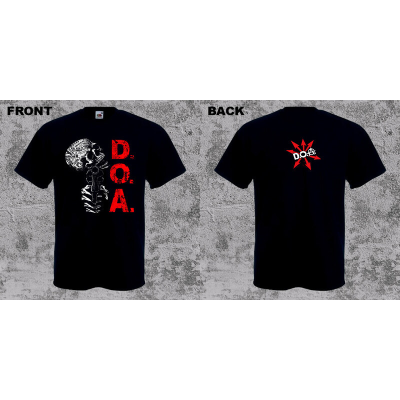 Fruit of the Loom D.O.A. - Hard Rain Falling (tričko) 65613902