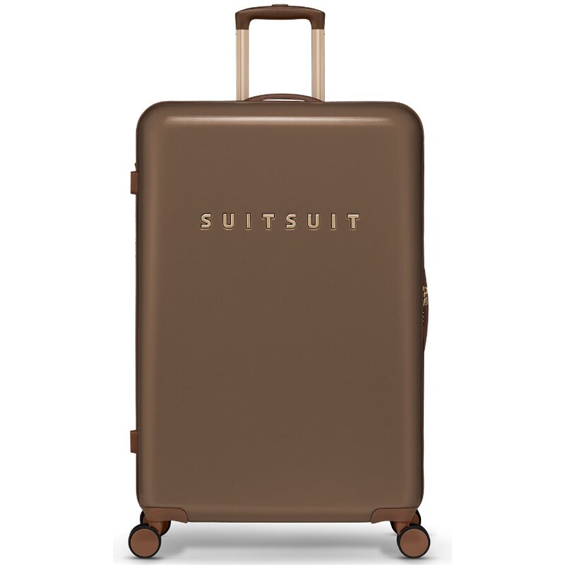 Plastový kufor SUITSUIT Fab Seventies Cocoa Brown L – hnedá 66469886