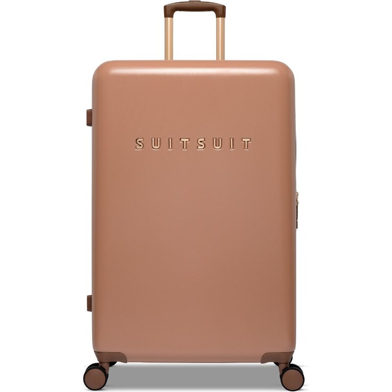Plastový kufor SUITSUIT Fab Seventies Italian Clay L – oranžová 66469887